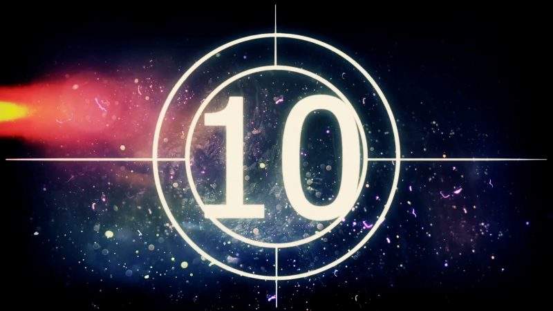 复古胶片倒计时视频素材模板下载-UI素材库